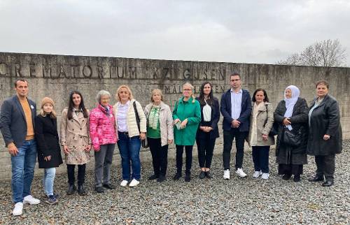 Delegation from Srebrenica Visits Mauthausen and Gusen